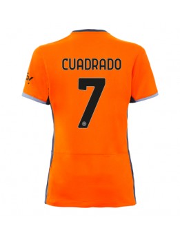 Billige Inter Milan Juan Cuadrado #7 Tredjedrakt Dame 2023-24 Kortermet
